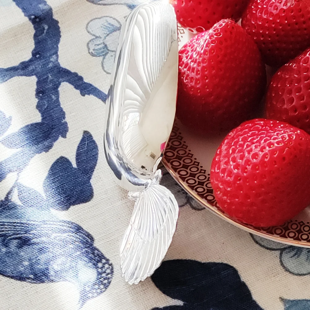 Source Unknown Silver Shell Spoon - Picture 4 of 7